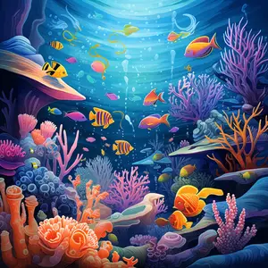 kolorowanki Zwierzęta morskie