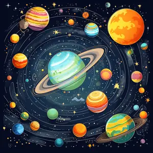 kolorowanki Astronomia