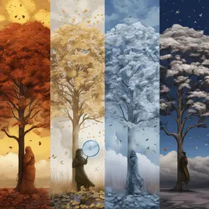 kolorowanki Pory roku