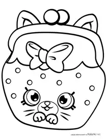kolorowanka shopkins, saszetka