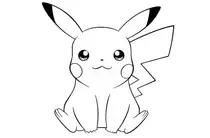 Kolorowanka pokeomon, pikachu